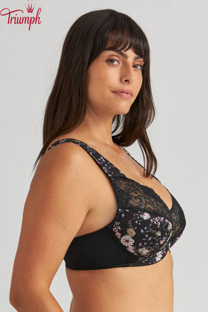 Triumph® 🌸 (4 darabos szett) Kényelmes és lélegző plus size melltartók
