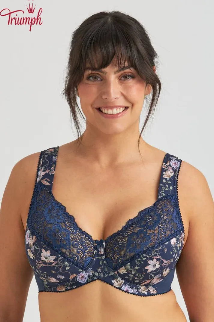 Triumph® 🌸 (4 darabos szett) Kényelmes és lélegző plus size melltartók