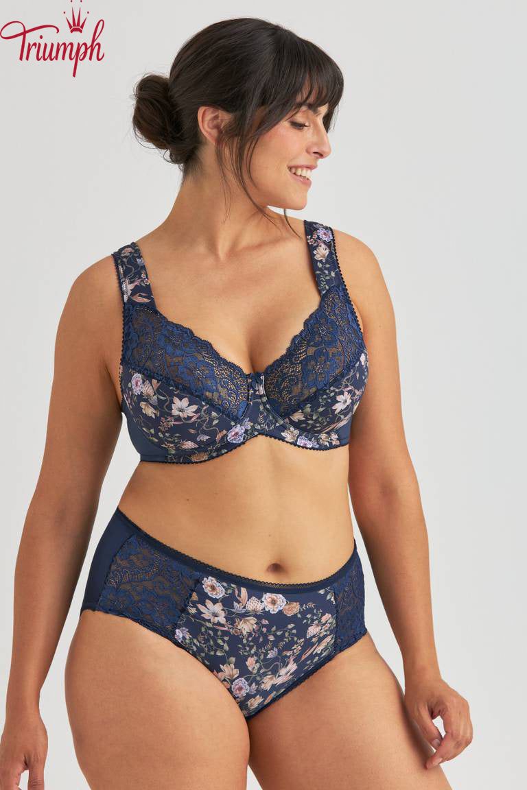 Triumph® 🌸 (4 darabos szett) Kényelmes és lélegző plus size melltartók