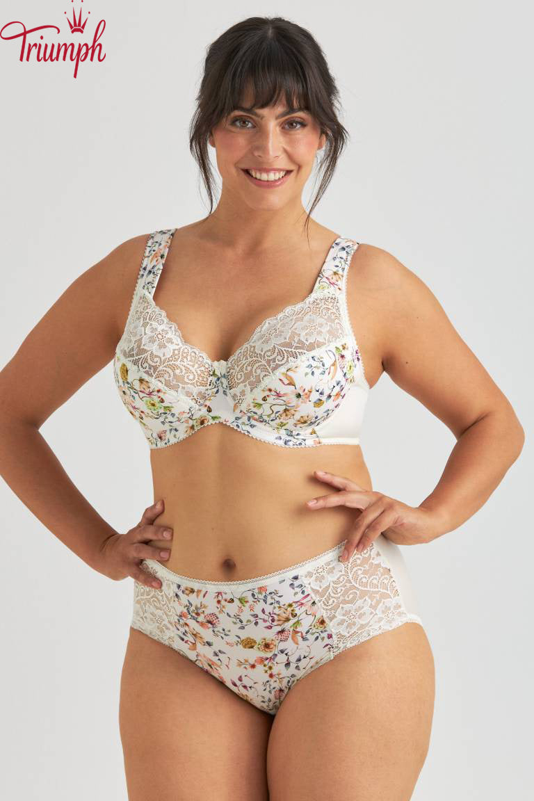 Triumph® 🌸 (4 darabos szett) Kényelmes és lélegző plus size melltartók