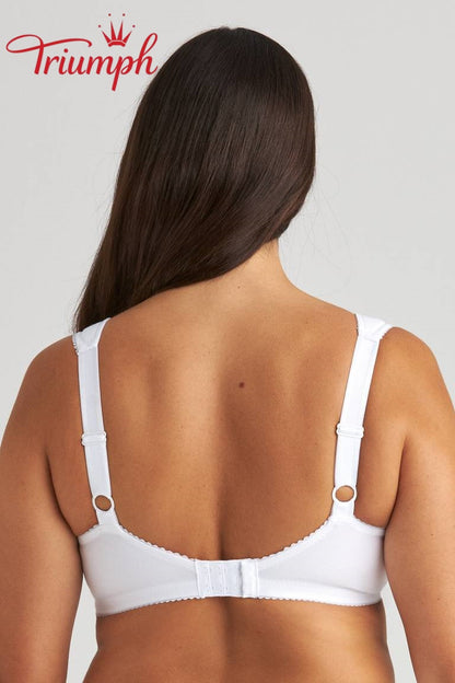 Triumph® 😊 Σετ 4 τεμαχίων: Σέξι και άνετο κλασικό σουτιέν από δαντέλα, κατάλληλο για γυναίκες με μεγαλύτερο στήθος.
