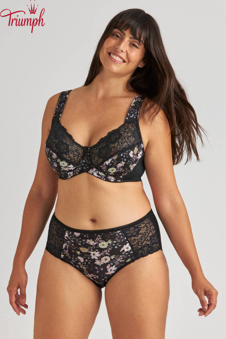 Triumph® 🌸 (4 darabos szett) Kényelmes és lélegző plus size melltartók