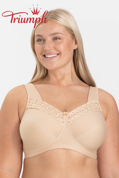 Triumph® 4 darabos szett 🥰 Tiszta pamut hímzett melltartók — Különböző színekben és méretekben kapható