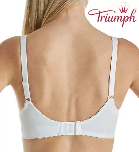 Triumph - Egyedi formájú, pamutból készült, merevítő nélküli melltartó (4 darabos)