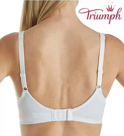 Triumph - Egyedi formájú, pamutból készült, merevítő nélküli melltartó (4 darabos)