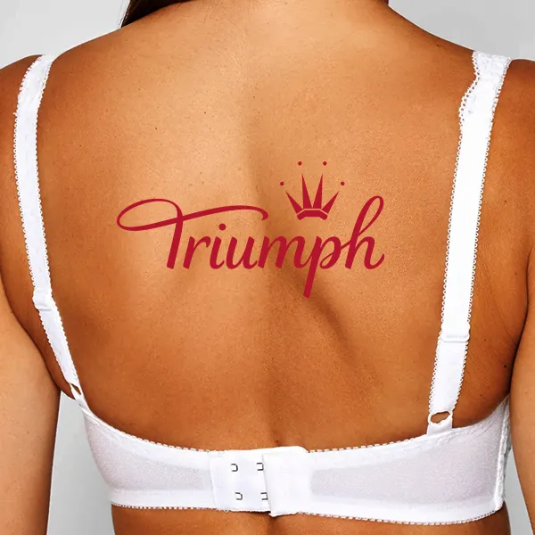 Triumph®👑💝Kényelmes csipke melltartó virágos hímzéssel, plus size méretekben [75A-120F]