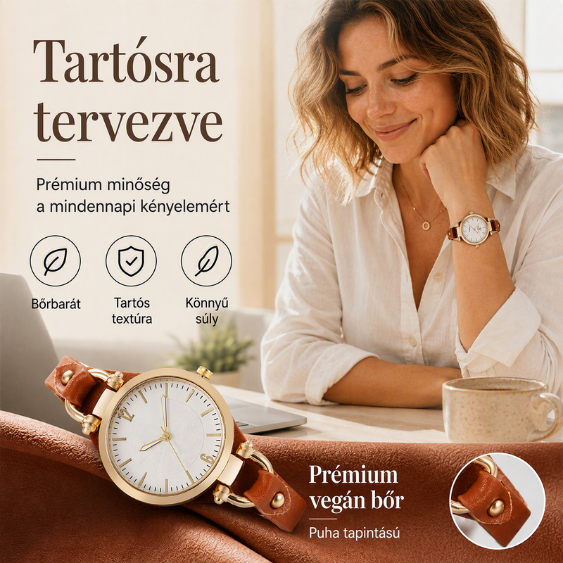 ✨⌚ Divatos, letisztult, vékony szíjú női karóra – kényelmes viselet, kifinomult stílust sugároz👗