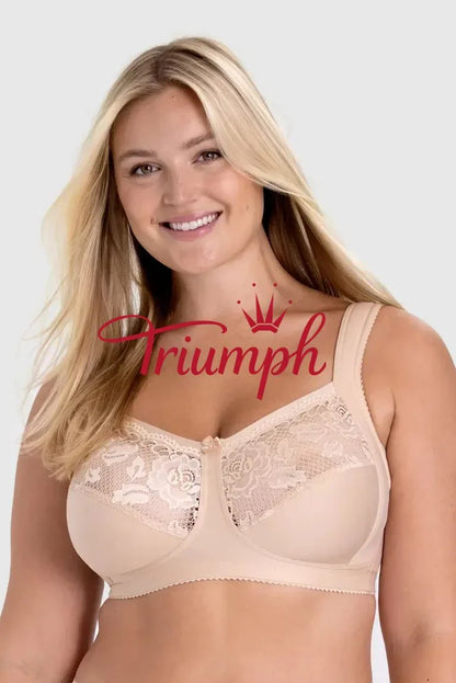 Triumph--4 db-os szett (75B-115F) 💝 Csipkés melltartó