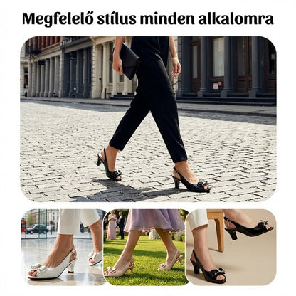 👡Elegáns, nyitott orrú női szandál hátsó pánttal