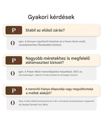 Hűvös és légáteresztő emelőmelltartó [Vásárolj egyet, adj egyet ingyen]