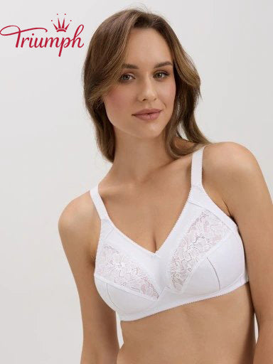 💖Σετ 4 τεμαχίων Triumph® ✨Διαφανές σουτιέν χωρίς ενίσχυση για μεγάλο στήθος