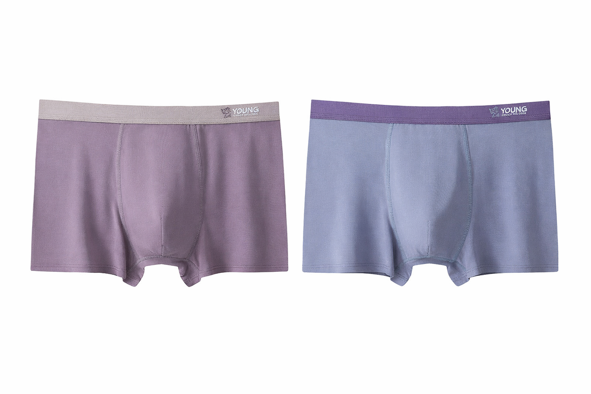 Thin Soft Breathable Men's Underwear (Set of 2)
