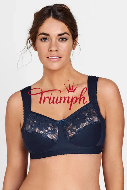 Triumph--4 db-os szett (75B-115F) 💝 Csipkés melltartó