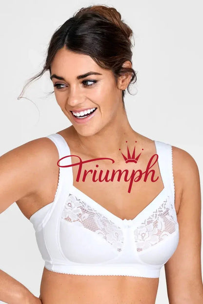 Triumph--4 db-os szett (75B-115F) 💝 Csipkés melltartó