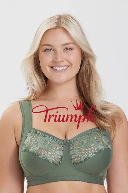 Triumph--4 db-os szett (75B-115F) 💝 Csipkés melltartó